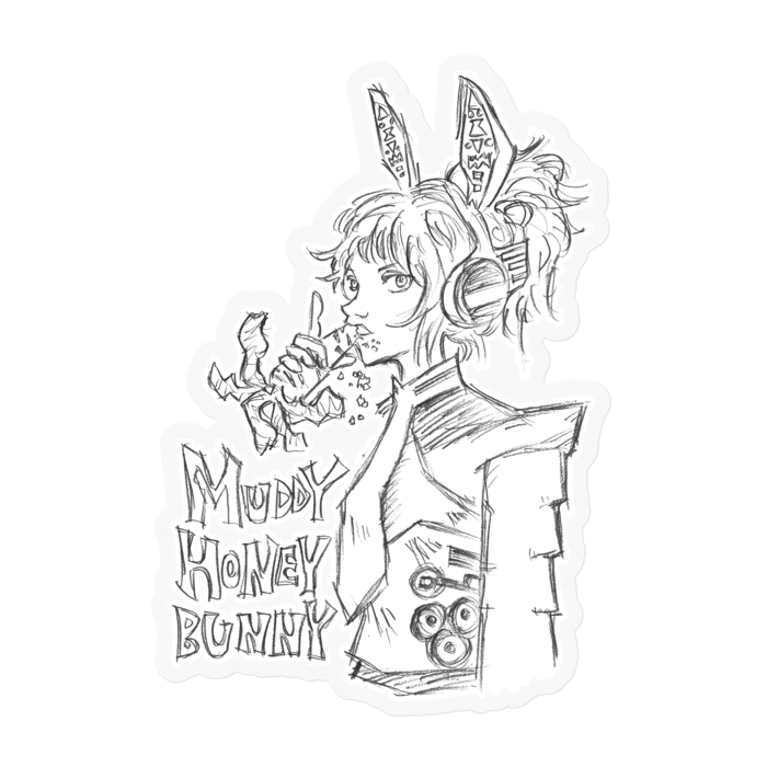 ステッカー - 100 x 100 (mm)