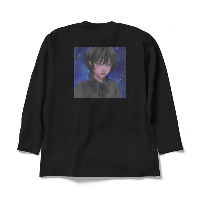 ロングスリーブTシャツ - XL - ブラック