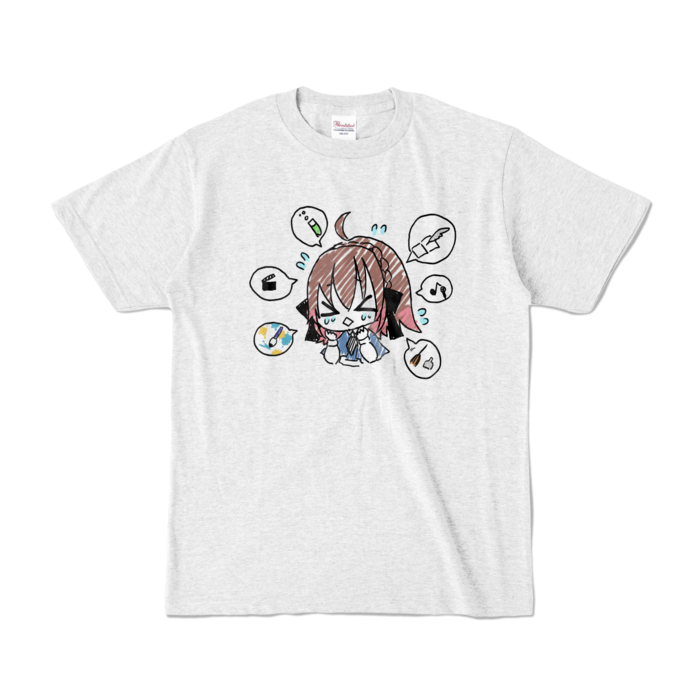 カラーTシャツ - S - アッシュ (淡色)