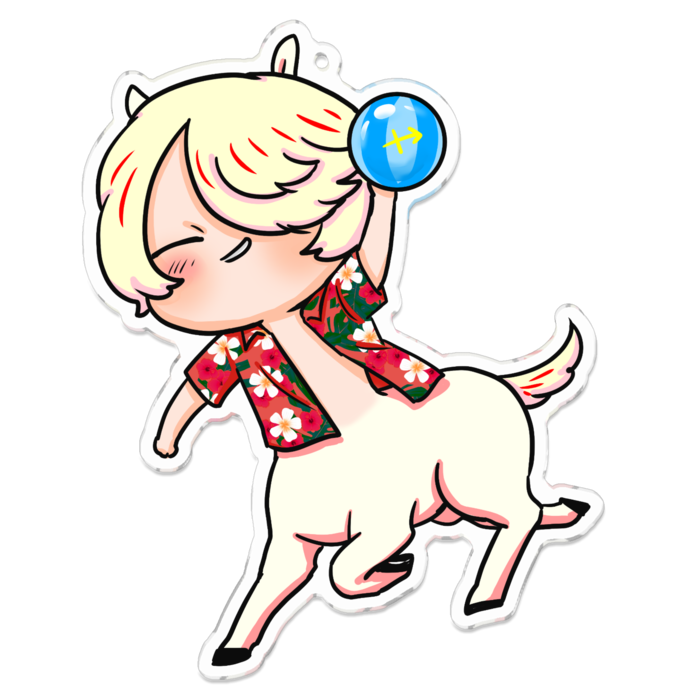 アクリルキーホルダー - 100 x 100 (mm)