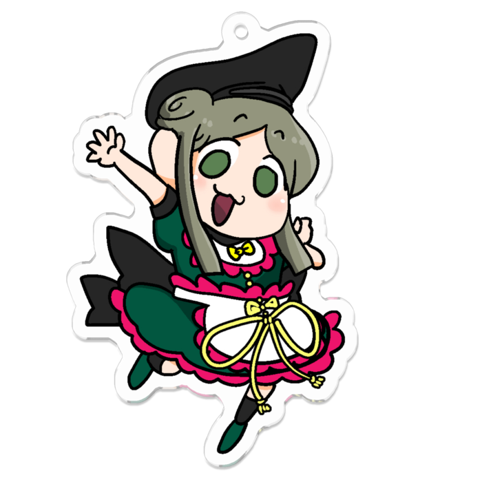 アクリルキーホルダー - 70 x 70 (mm)