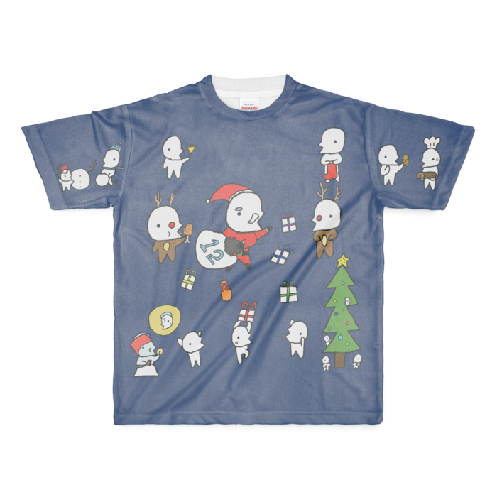 フルグラフィックTシャツ - M - 両面印刷
