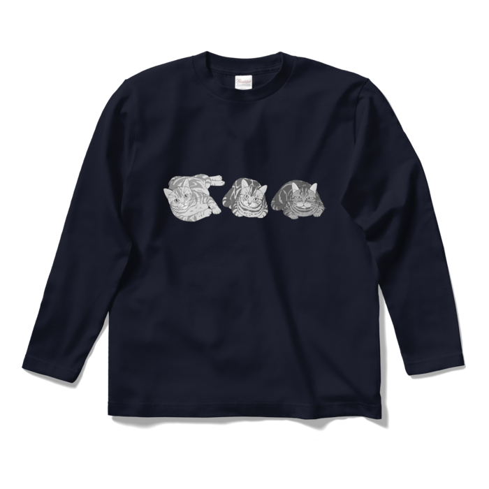 ロングスリーブTシャツ - S - ネイビー
