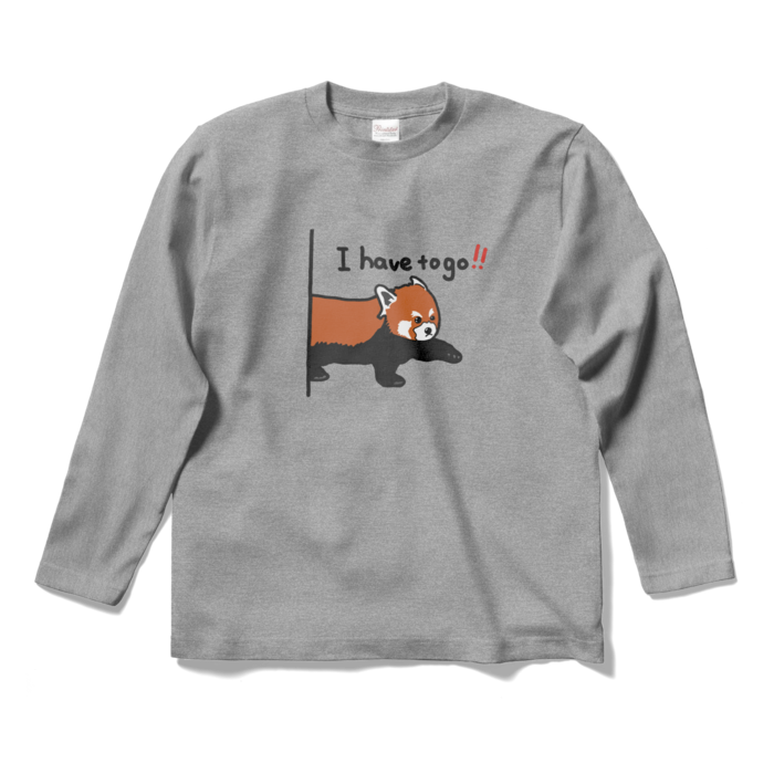 ロングスリーブTシャツ - S - 杢グレー