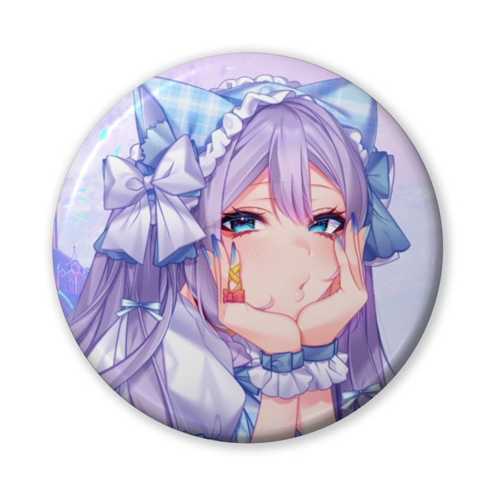 2024／十璃凛バースデー缶バッジ(ドレスver.)(1)