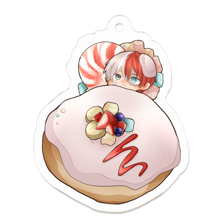 アクリルキーホルダー - 50 x 50 (mm)