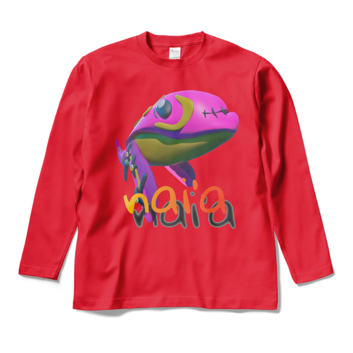 ロングスリーブTシャツ - M - レッド