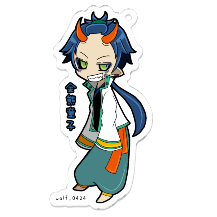 アクリルキーホルダー（コーティング） - 70 x 70 (mm)