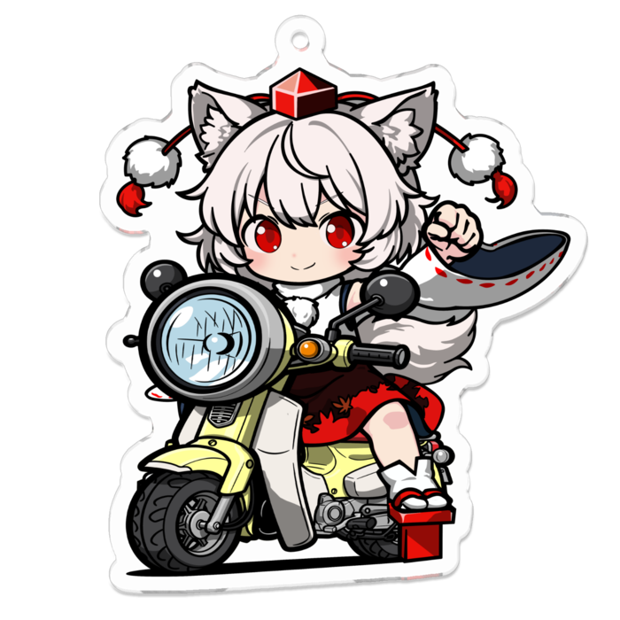 アクリルキーホルダー - 70 x 70 (mm)