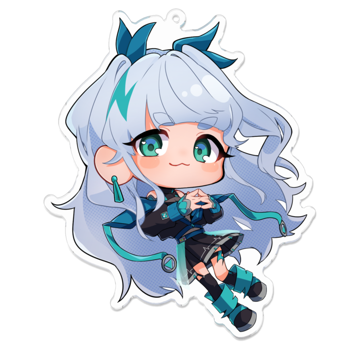 アクリルキーホルダー - 100 x 100 (mm)