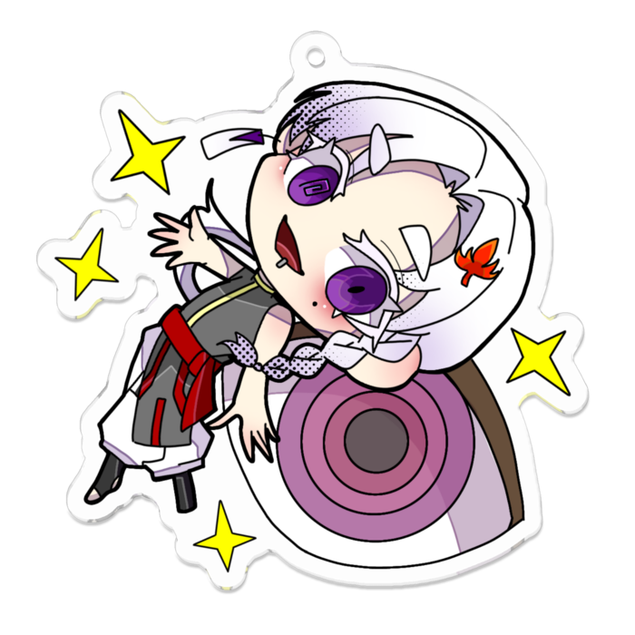 アクリルキーホルダー - 70 x 70 (mm)