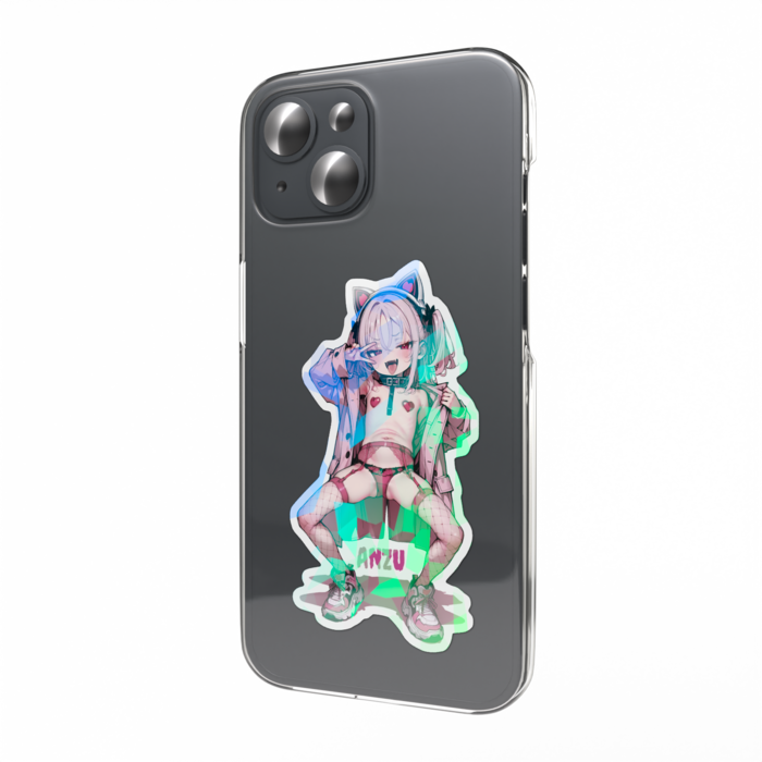 ホログラムスマホステッカー - 縦