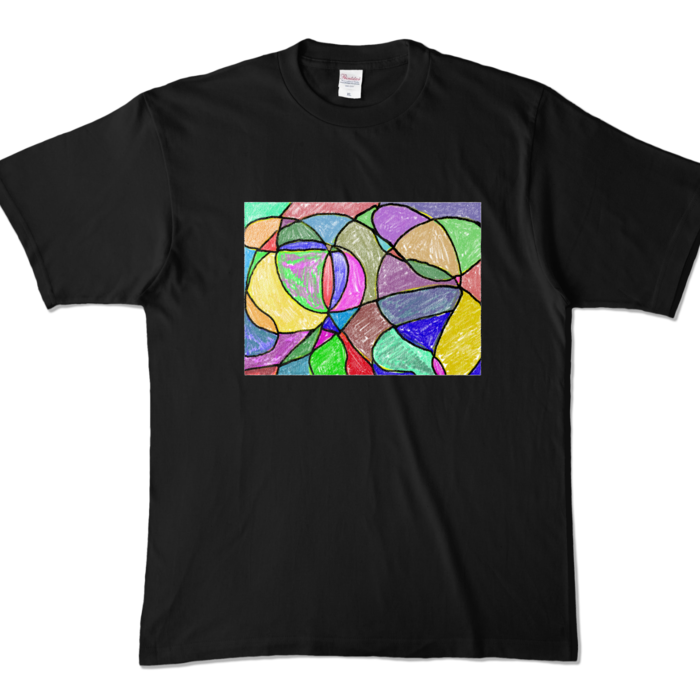 カラーTシャツ - XL - ブラック (濃色)