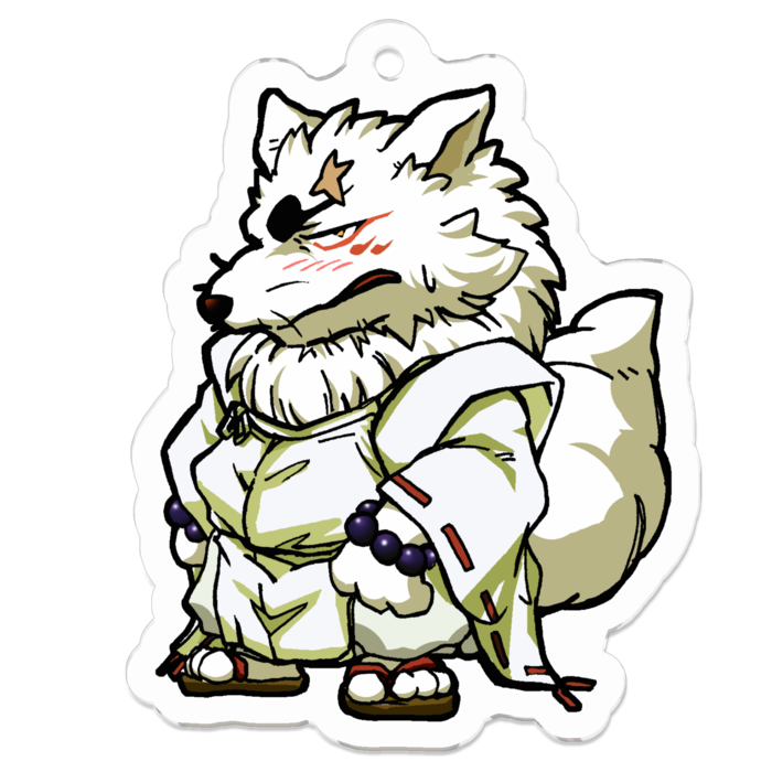 アクリルキーホルダー - 50 x 50 (mm)