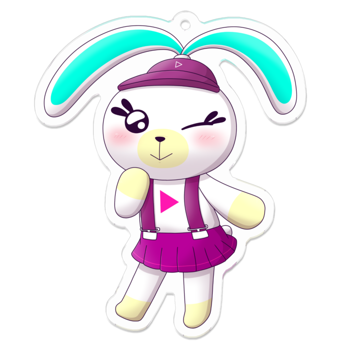 アクリルキーホルダー - 70 x 70 (mm)
