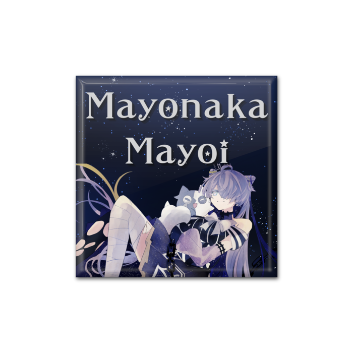 缶バッジ - 四角形40mm