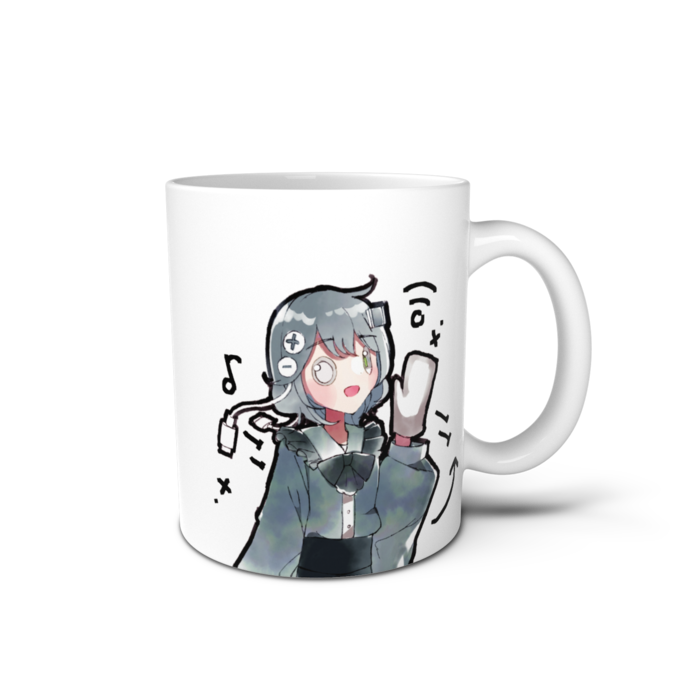 マグカップ - 直径 8 cm / 高さ 9.5 cm