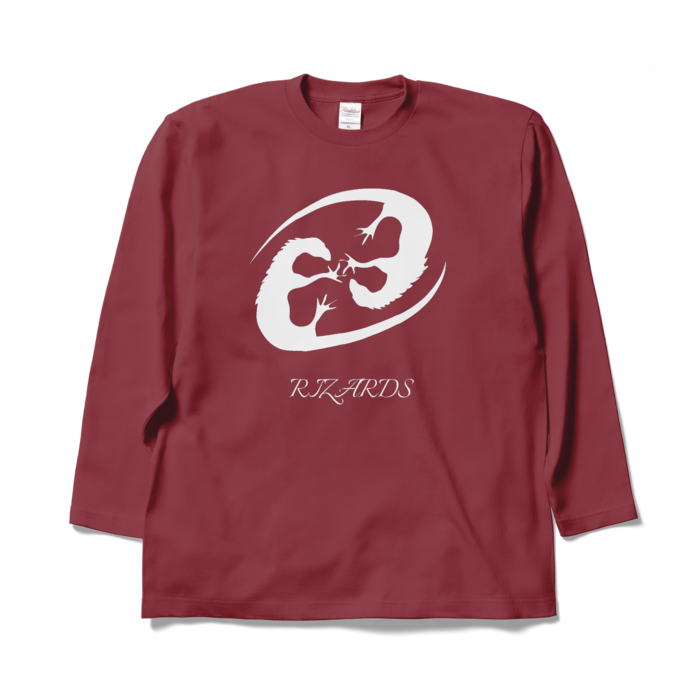 ロングスリーブTシャツ - XL - バーガンディ(1)