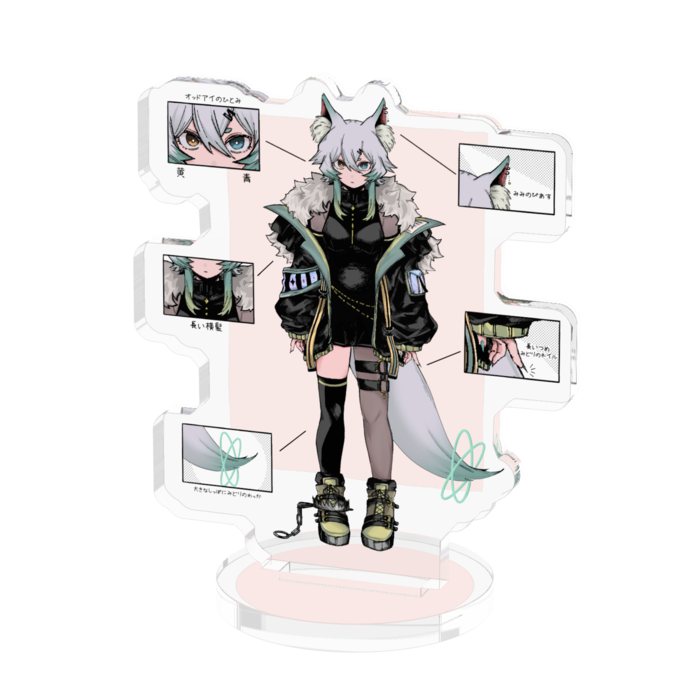 アクリルフィギュア - 50x50mm