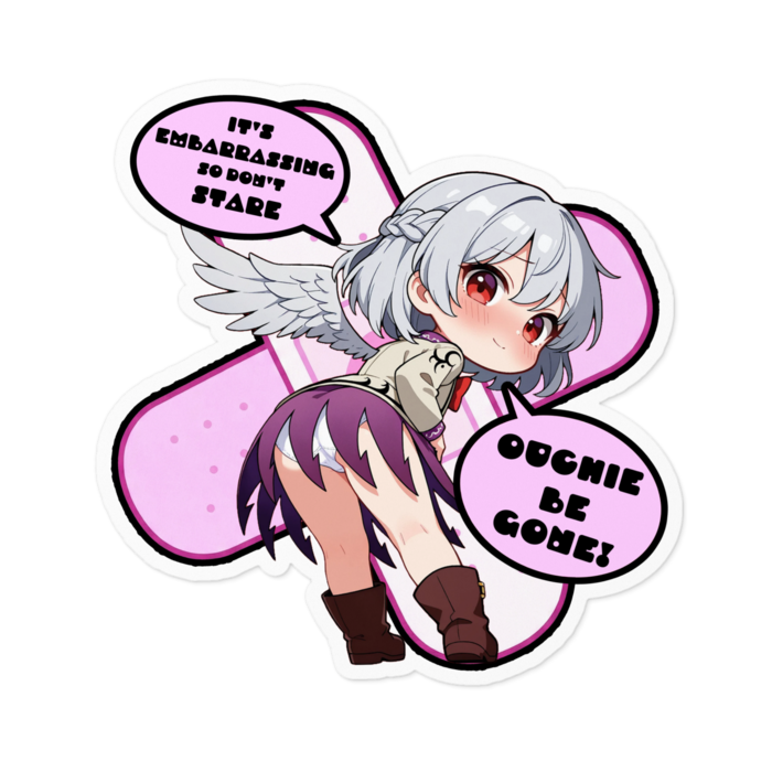 ステッカー - 100 x 100 (mm)