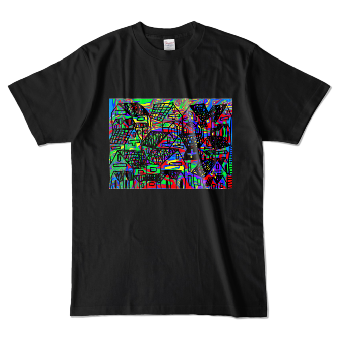 カラーTシャツ - L - ブラック (濃色)