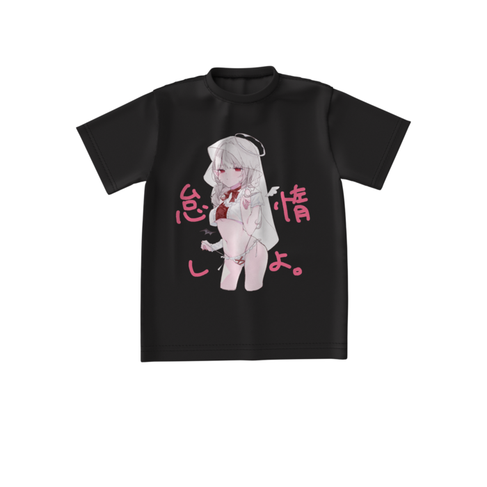 ビッグシルエットTシャツ - S - 両面