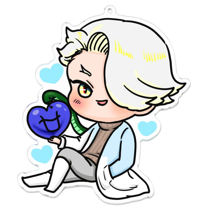 アクリルキーホルダー - 100 x 100 (mm)