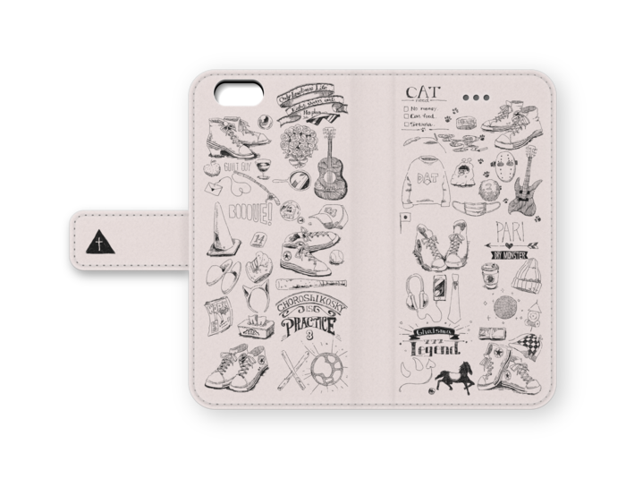 手帳型iPhoneケース - iPhone6