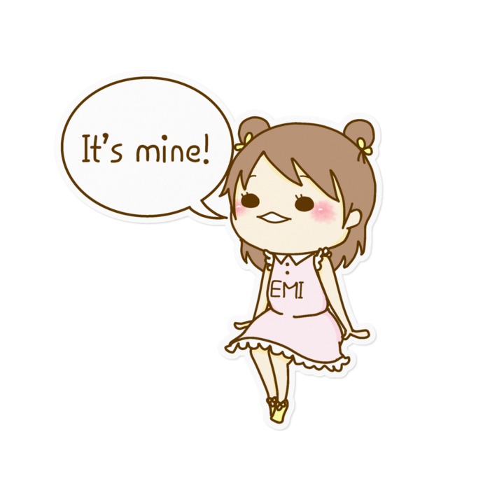 ステッカー - 160 x 160 (mm)