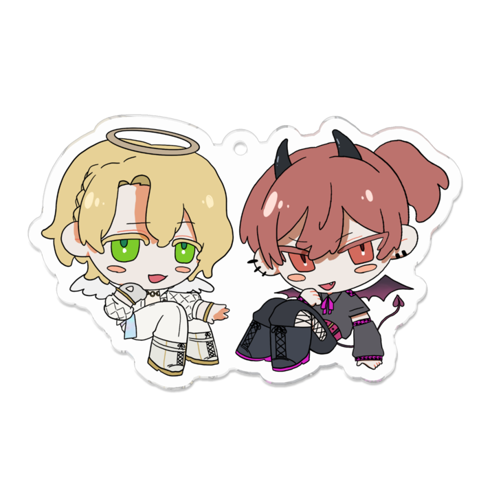 アクリルキーホルダー - 70 x 70 (mm)