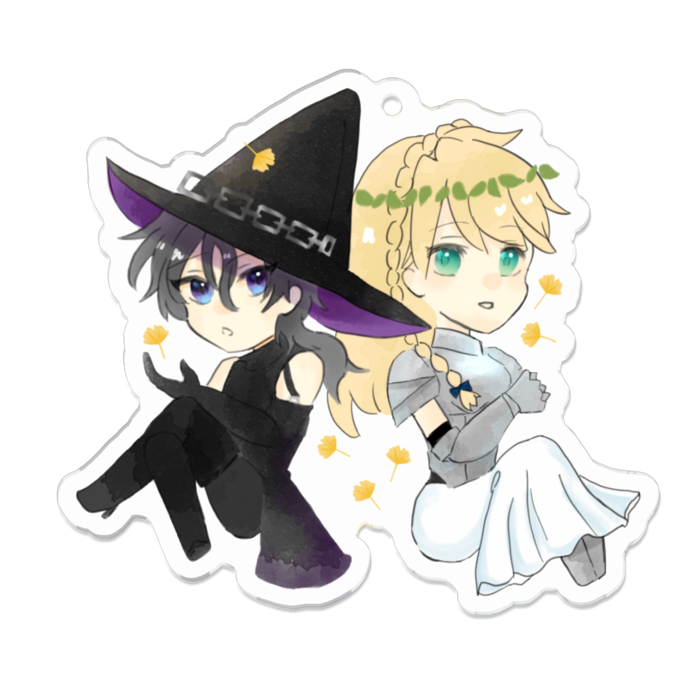 アクリルキーホルダー - 70 x 70 (mm)