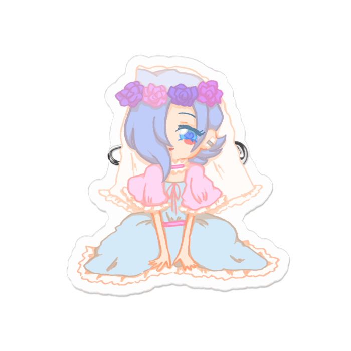 アクリルバッジ - 50 x 50 (mm)