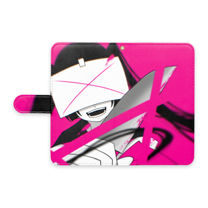 手帳型Androidケース - L - ストラップ穴 あり