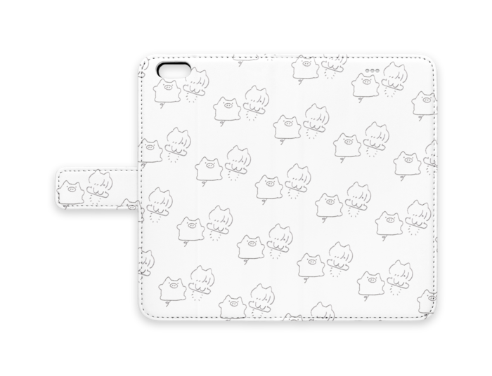 手帳型iPhoneケース - iPhone6 Plus - ストラップ穴 なし