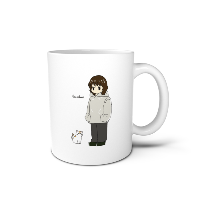 マグカップ - 直径 8 cm / 高さ 9.5 cm