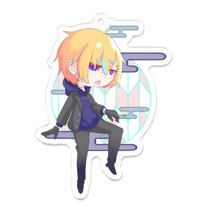 アクリルキーホルダー - 70 x 70 (mm)