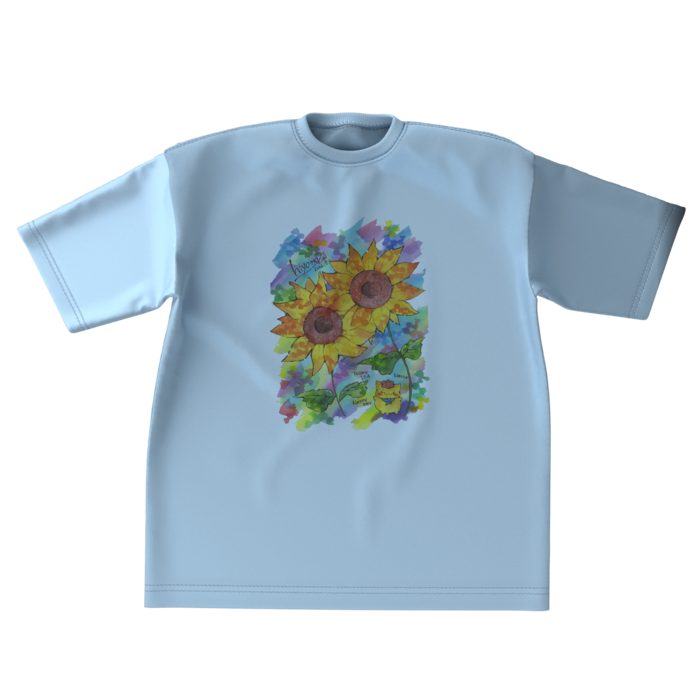 ビッグシルエットTシャツ - XL - 正面(1)