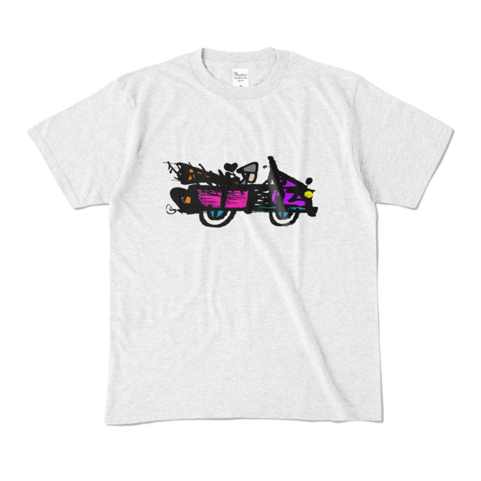 カラーTシャツ - M - アッシュ (淡色)