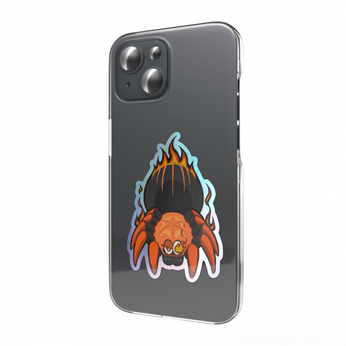 オーロラスマホステッカー - 縦