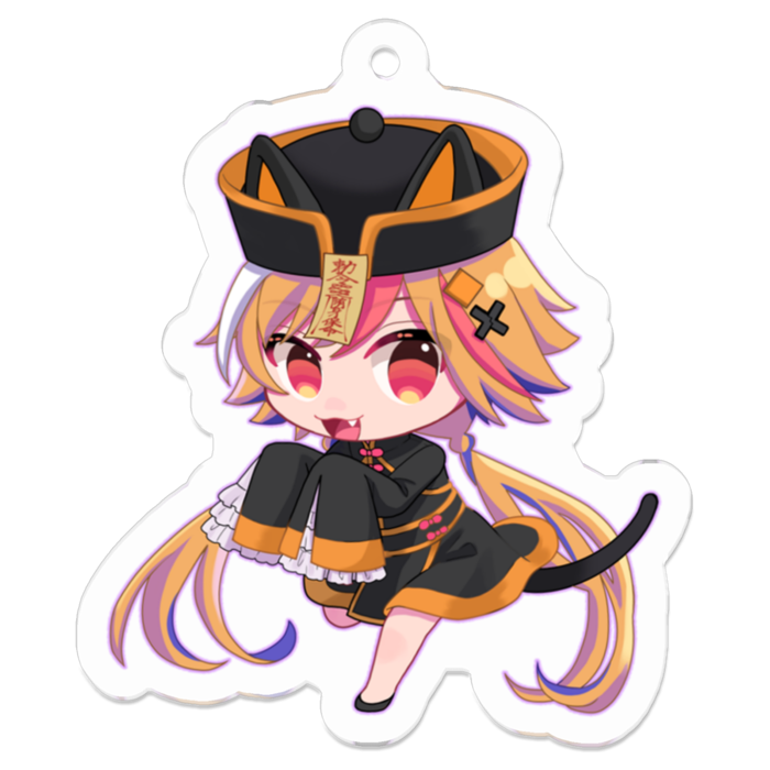 アクリルキーホルダー - 50 x 50 (mm) - メルトバター