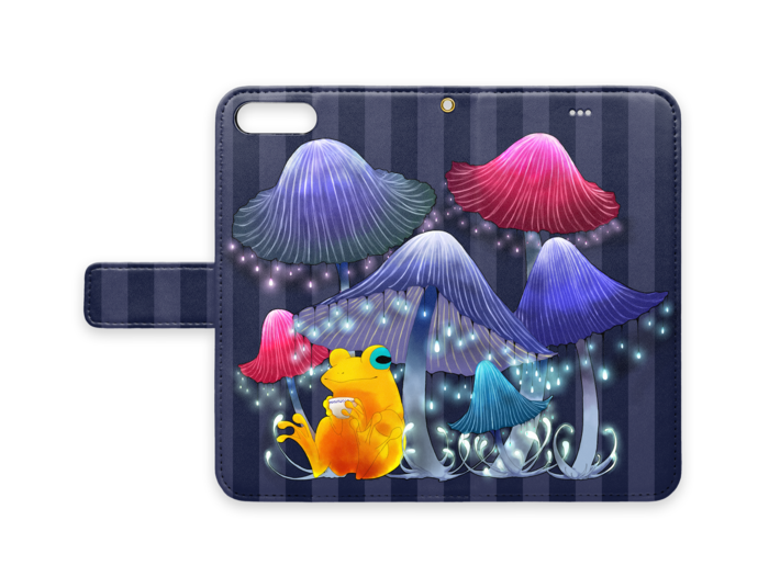 手帳型iPhoneケース - iPhone7 Plus - ストラップ穴 あり