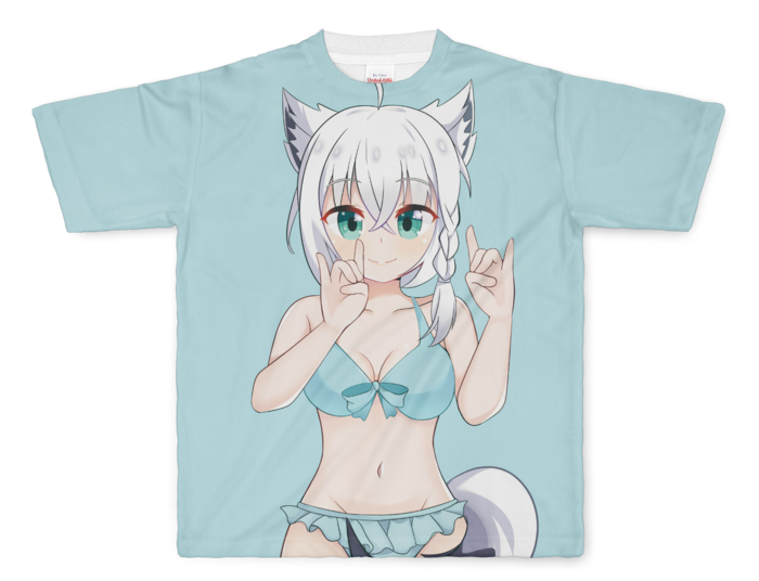 フルグラフィックTシャツ - L - 正面印刷のみ