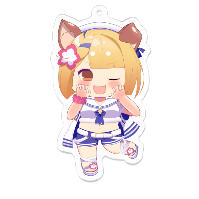 アクリルキーホルダー - 70 x 70 (mm)
