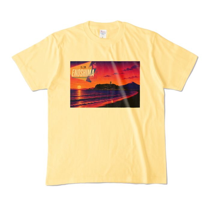 カラーTシャツ - M - ライトイエロー (淡色)