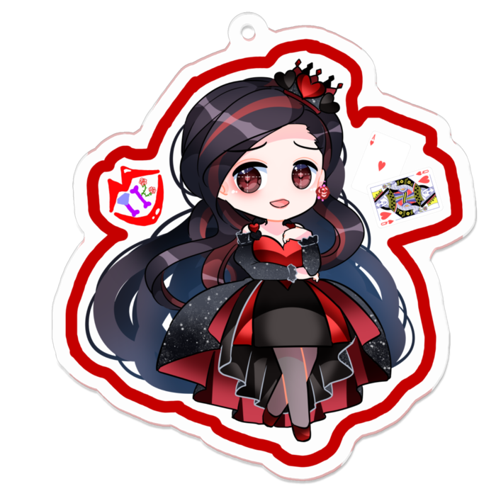 アクリルキーホルダー（コーティング） - 70 x 70 (mm)