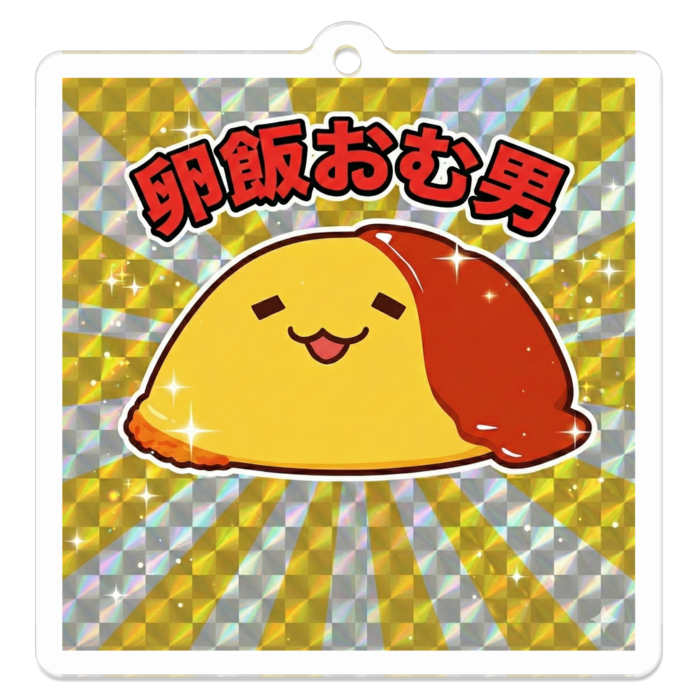 アクリルキーホルダー - 50 x 50 (mm)