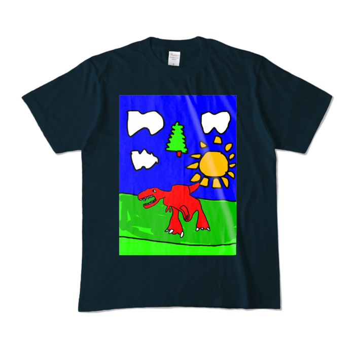 カラーTシャツ - M - ネイビー (濃色)