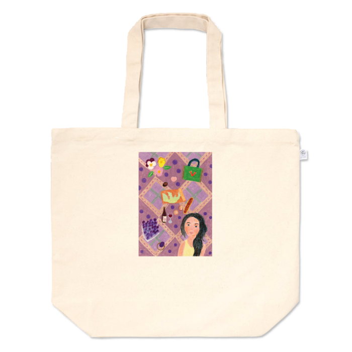 トートバッグ - L - プリント面積中