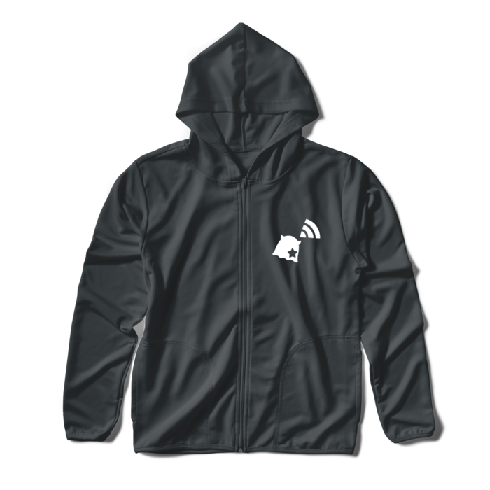 ジップパーカー - S - ダークグレー