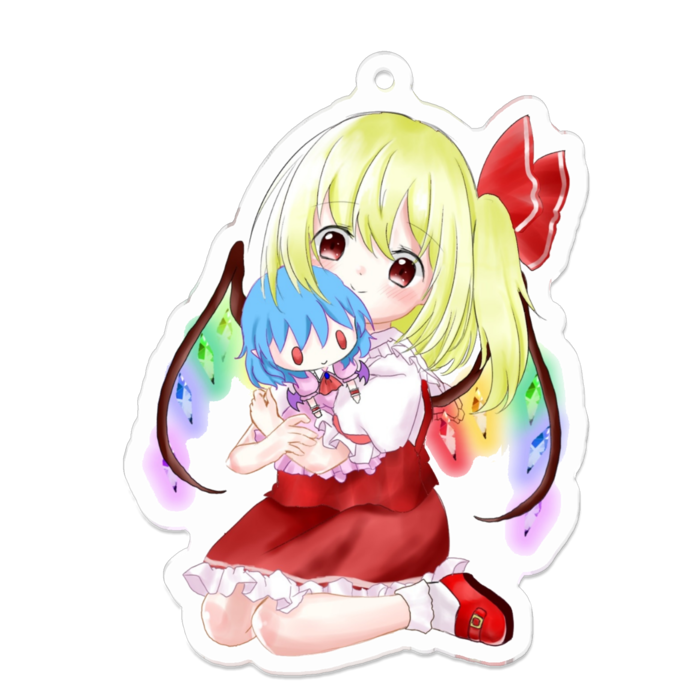 アクリルキーホルダー - 70 x 70 (mm)